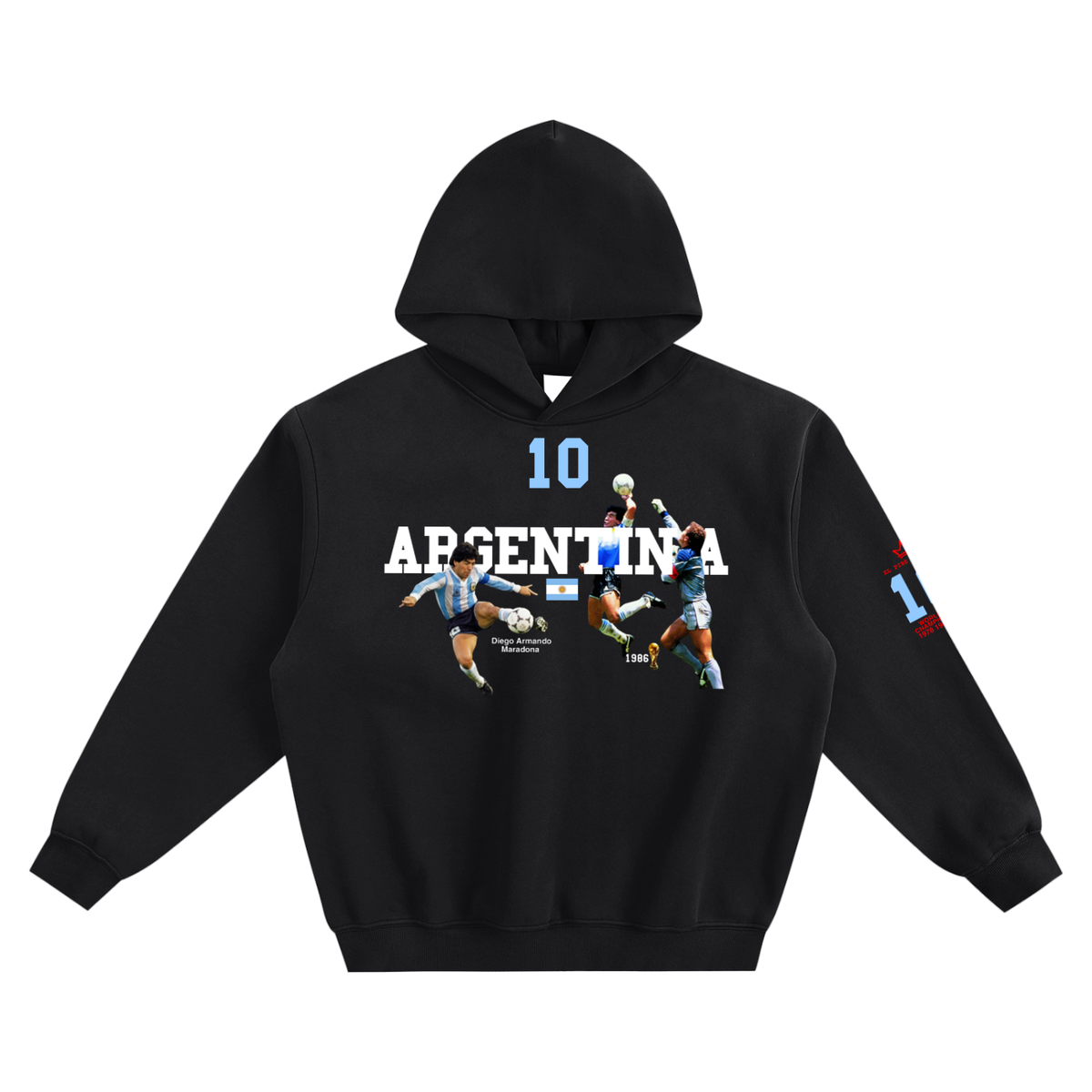 Argentina No Drug Hoodie