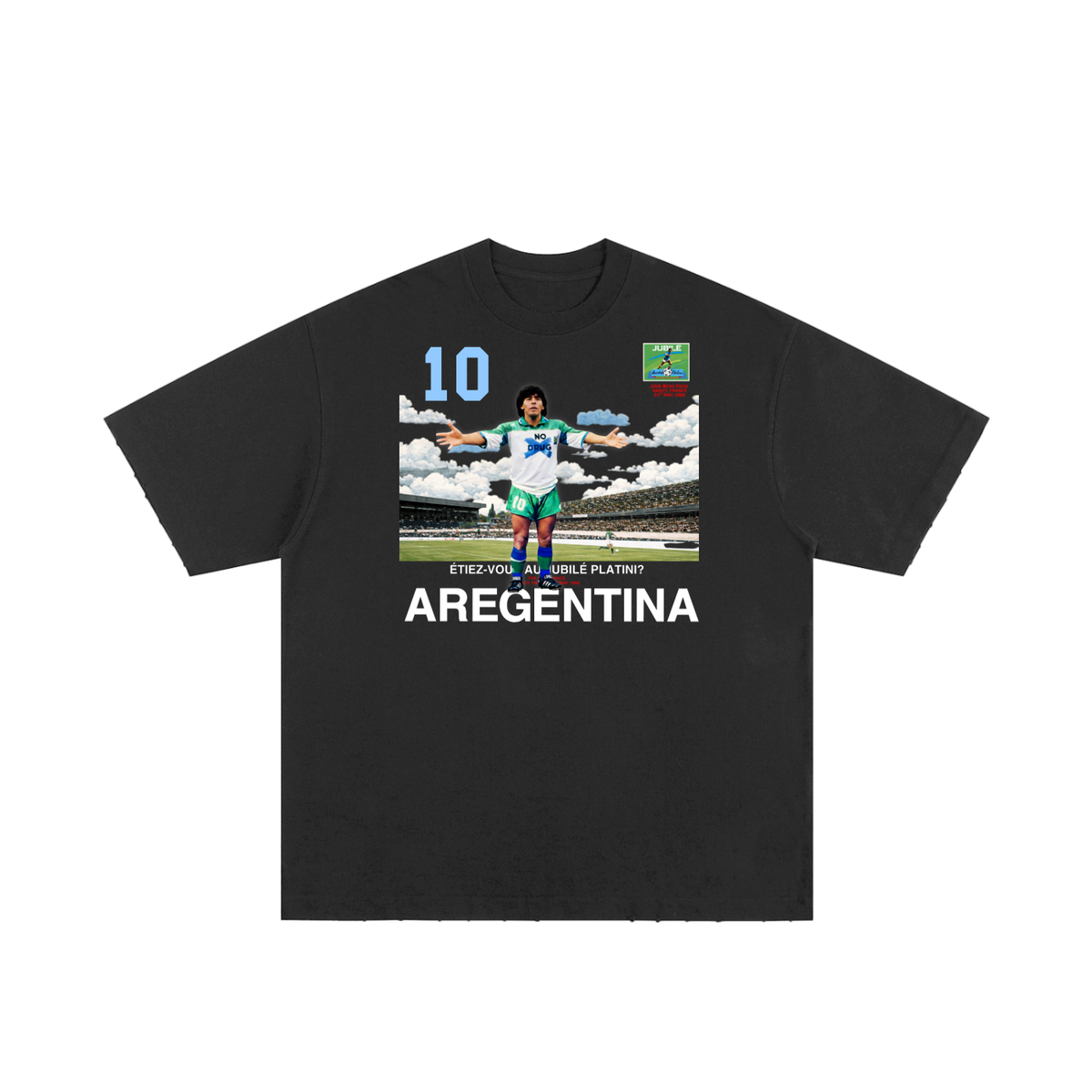 Argentina No Drug Graphic Tee