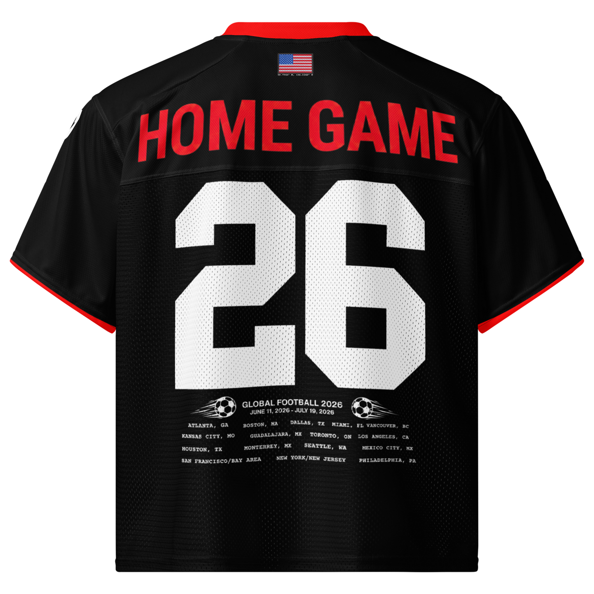 Los Angles Global Football Jersey