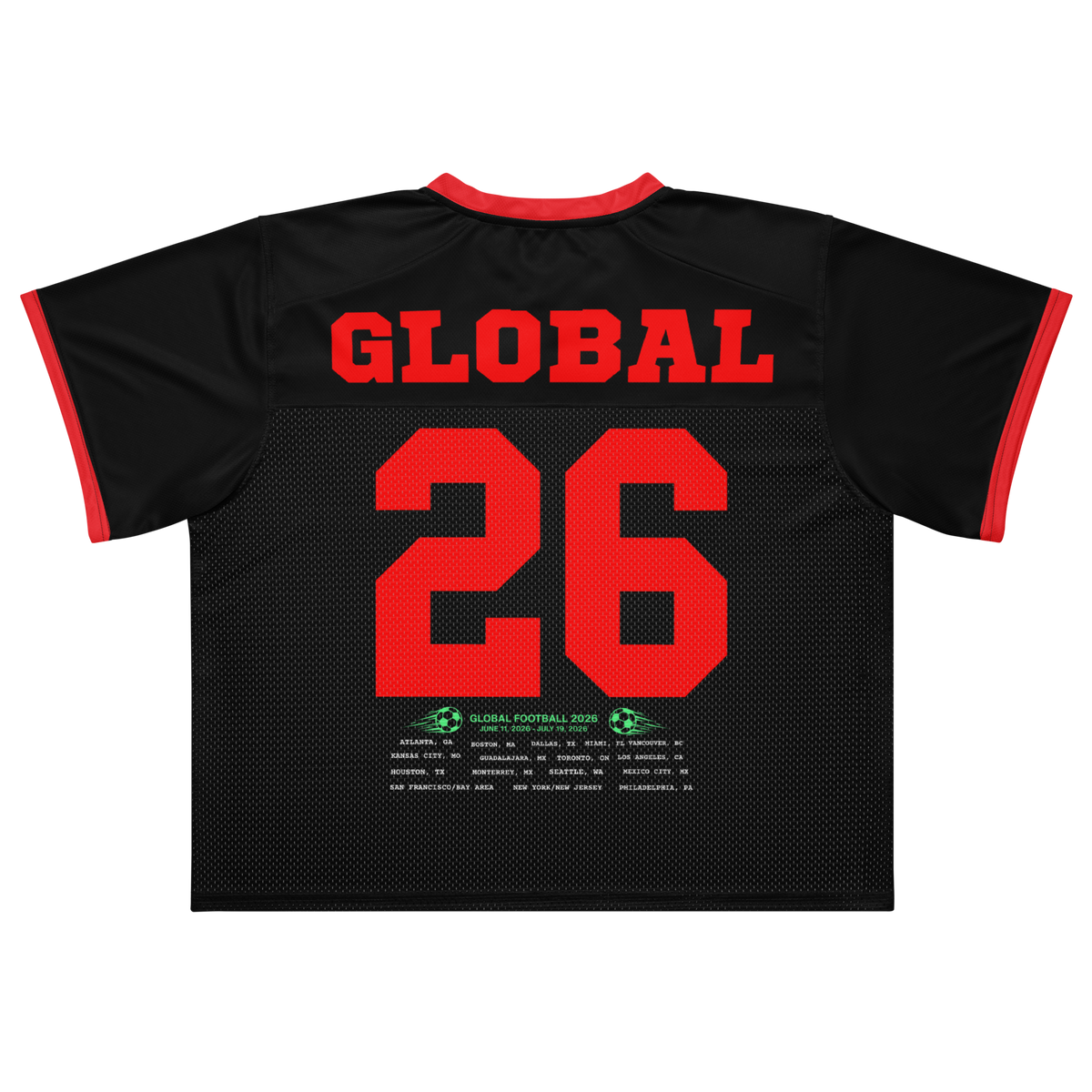 2026 Global Football Jersey