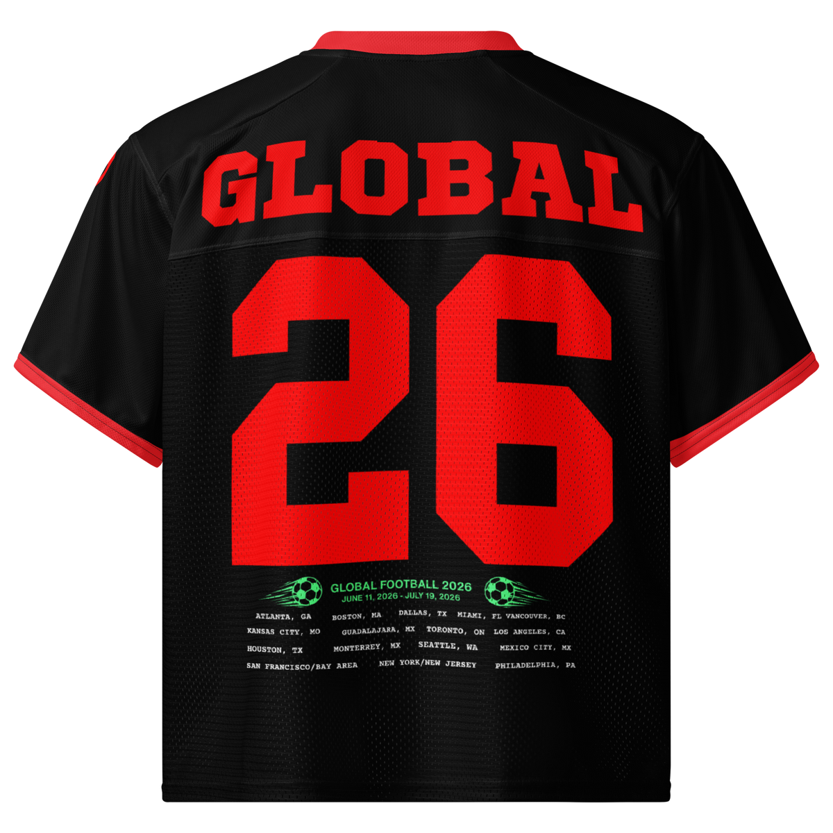 2026 Global Football Jersey