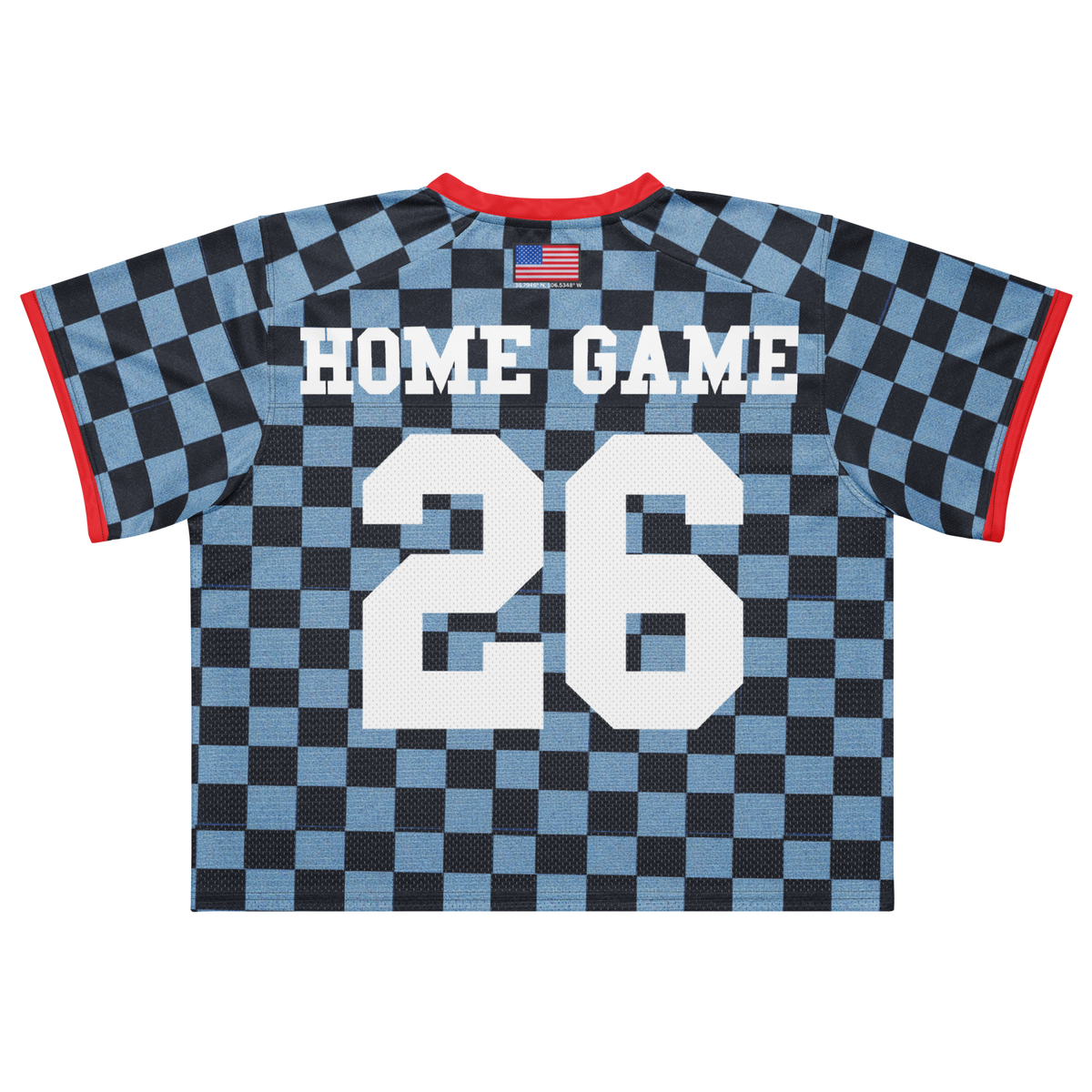 Checker Retro USA Football Jersey