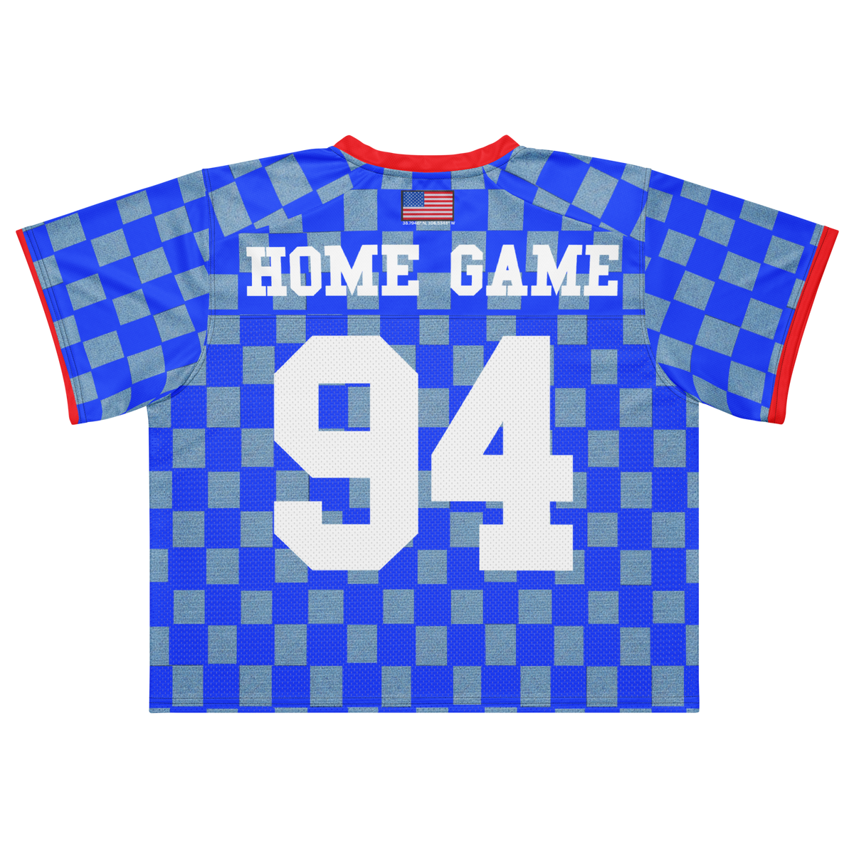 Checker Retro USA Football Jersey