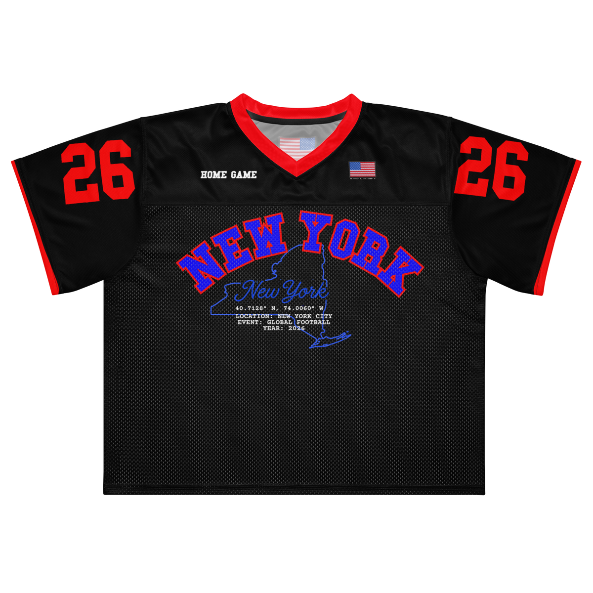 New York Global Football Jersey