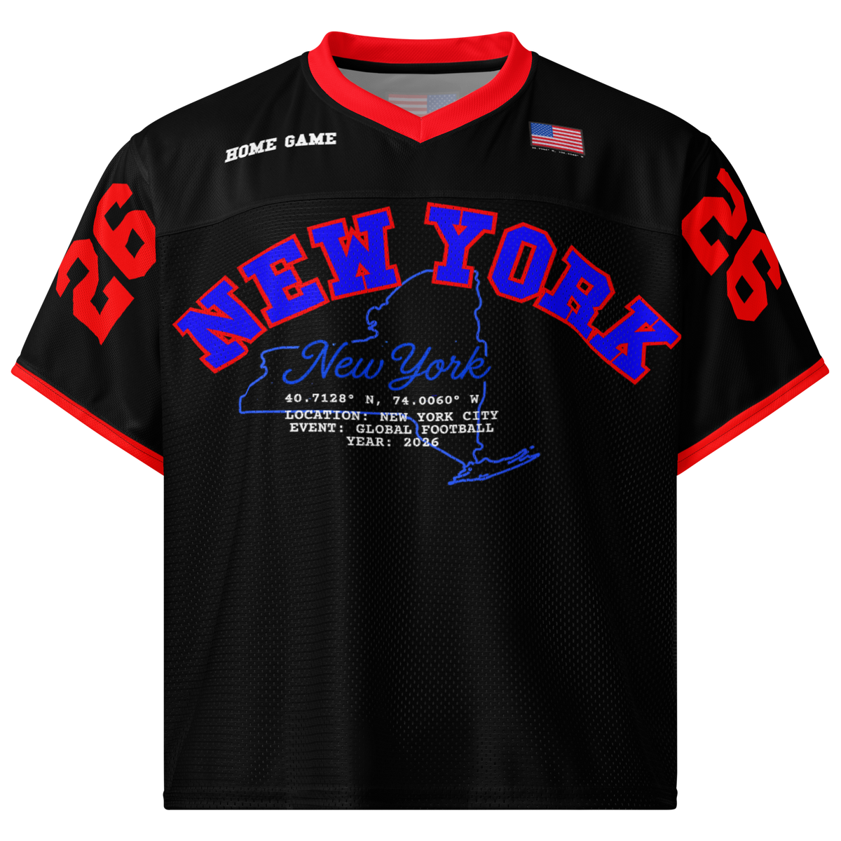 New York Global Football Jersey