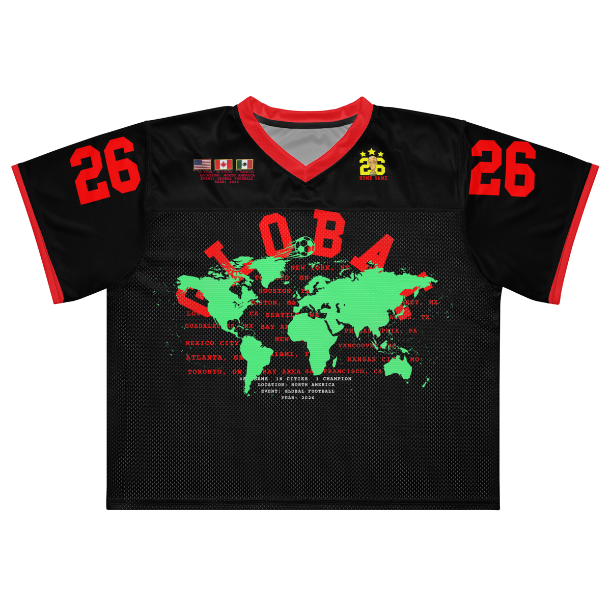 2026 Global Football Jersey