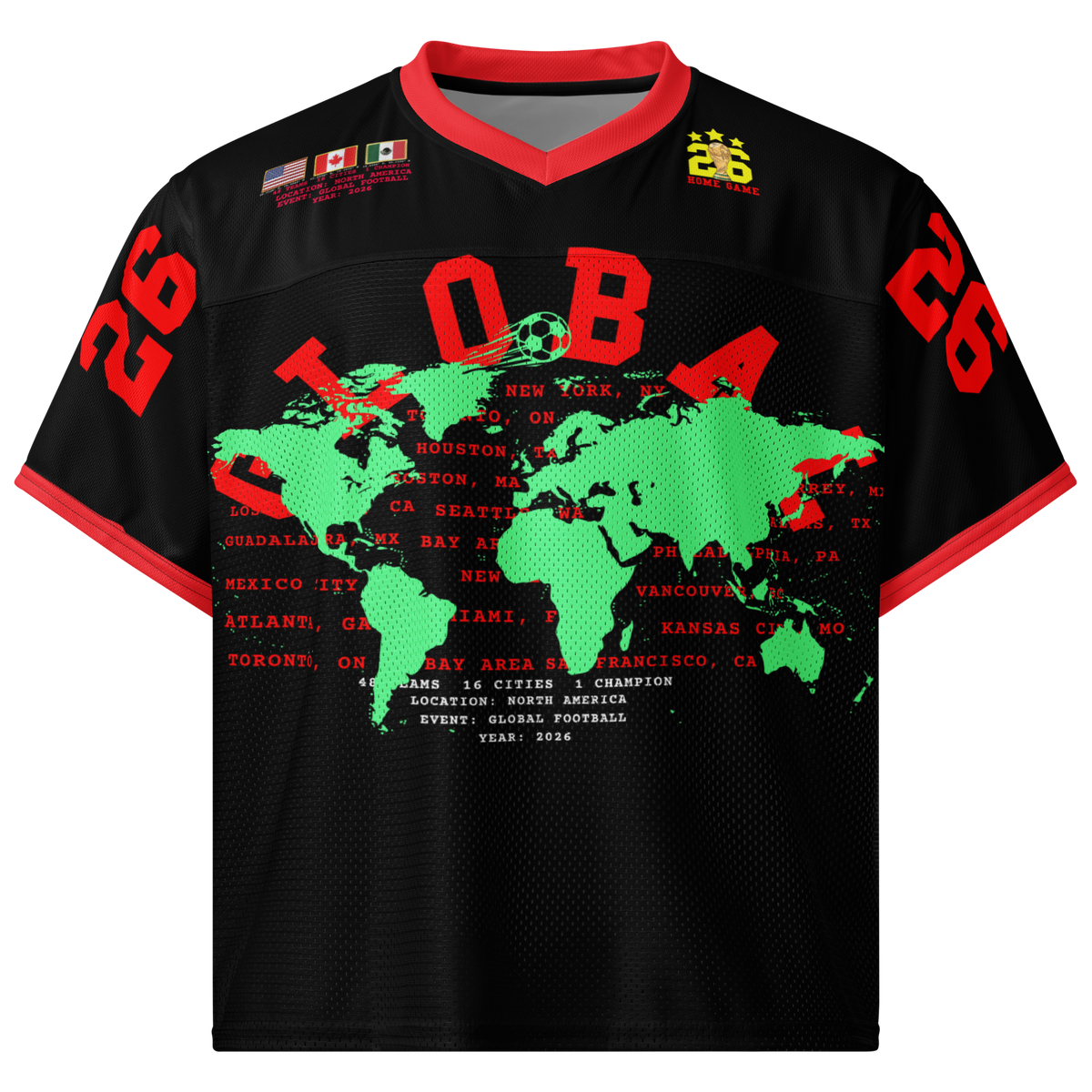 2026 Global Football Jersey