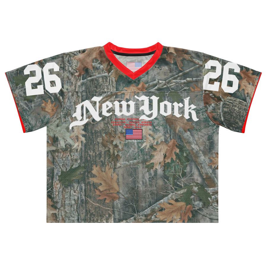 New York Camo Football Jersey