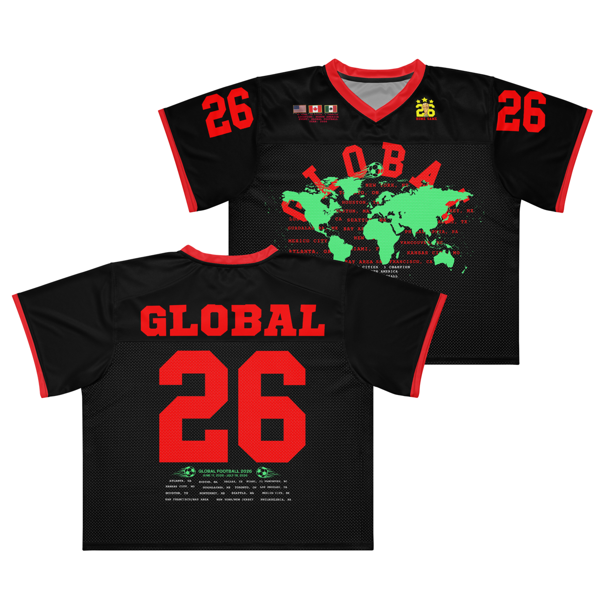 2026 Global Football Jersey