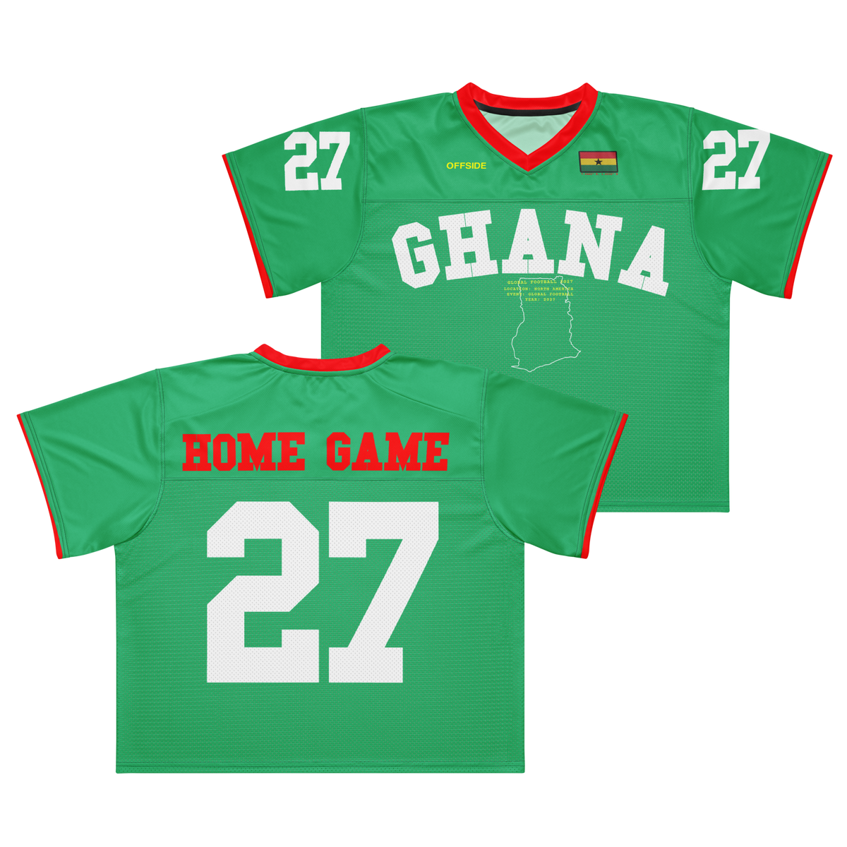 GHANA Global Football Jersey