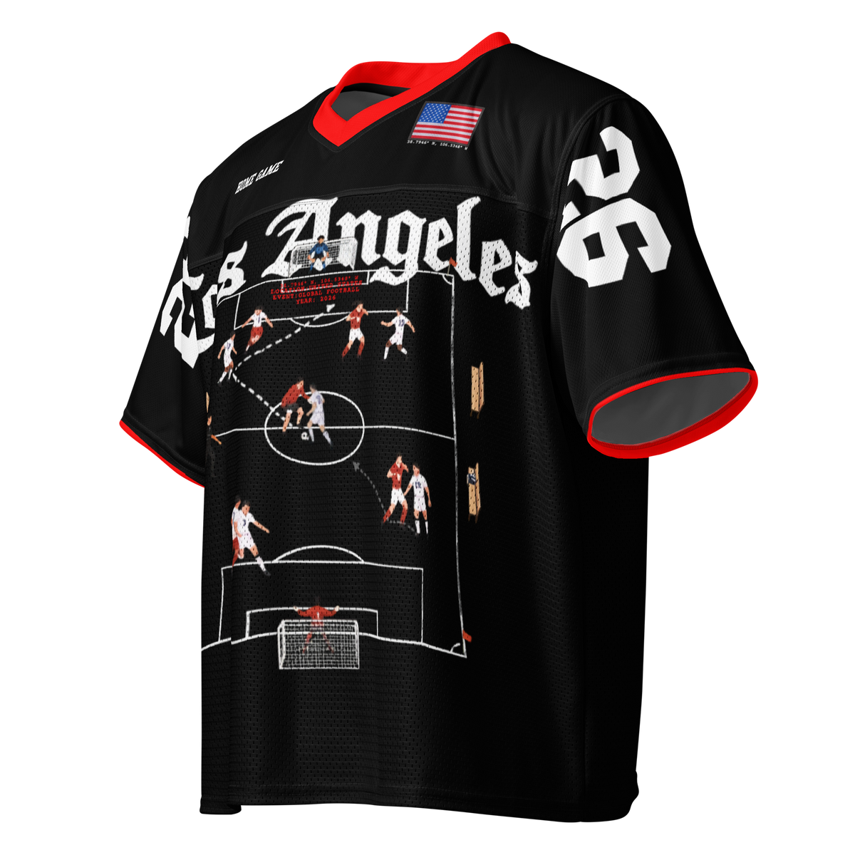 Los Angles Global Football Jersey