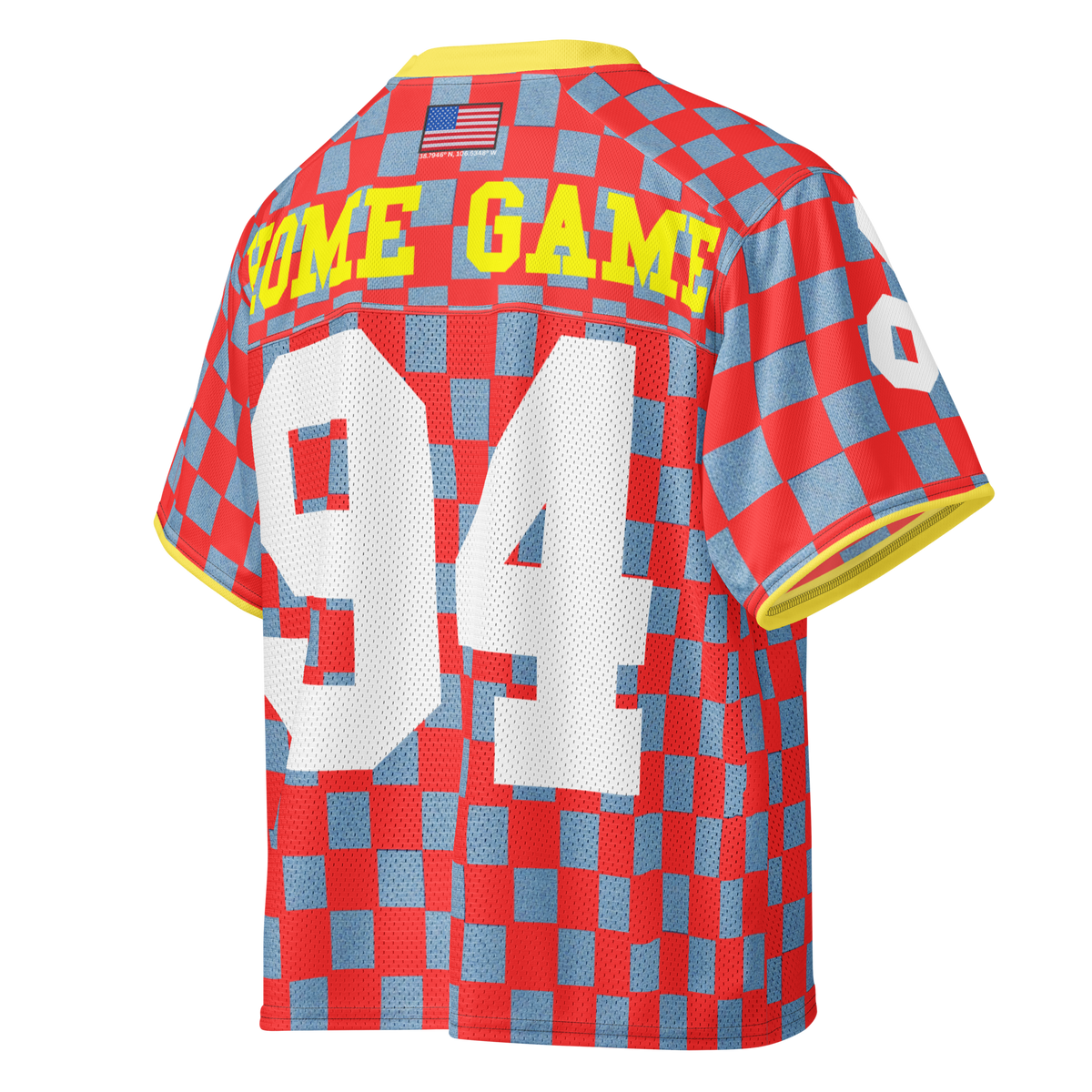 Checker Retro USA Football Jersey