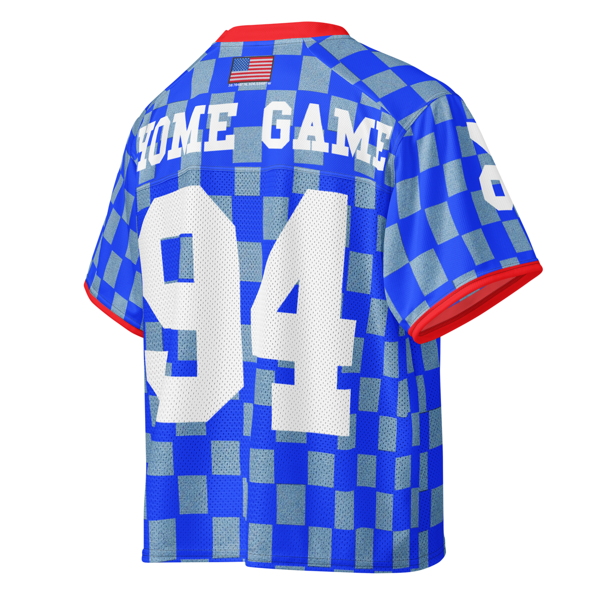 Checker Retro USA Football Jersey