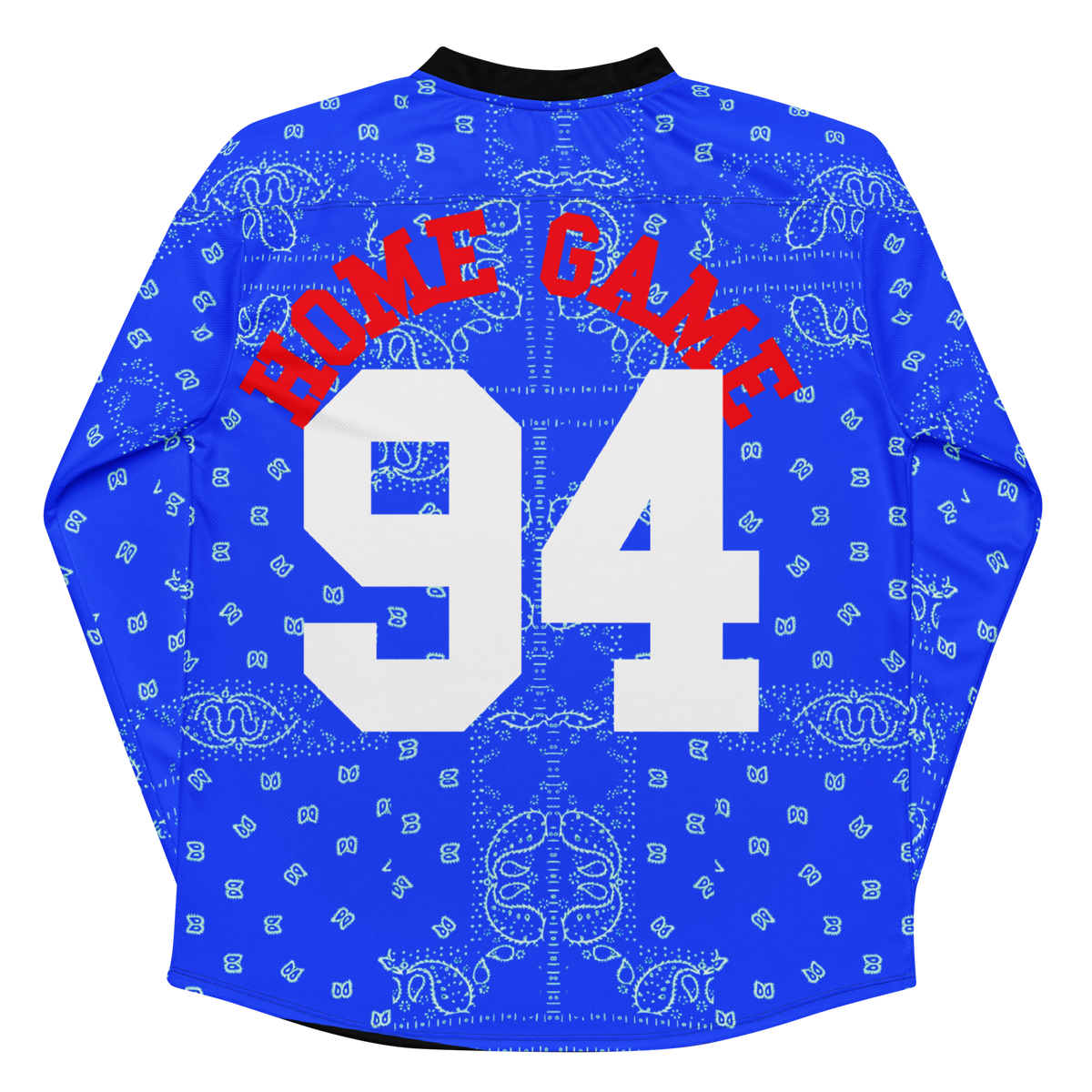 USA Paisley Red Long Sleeve Jersey