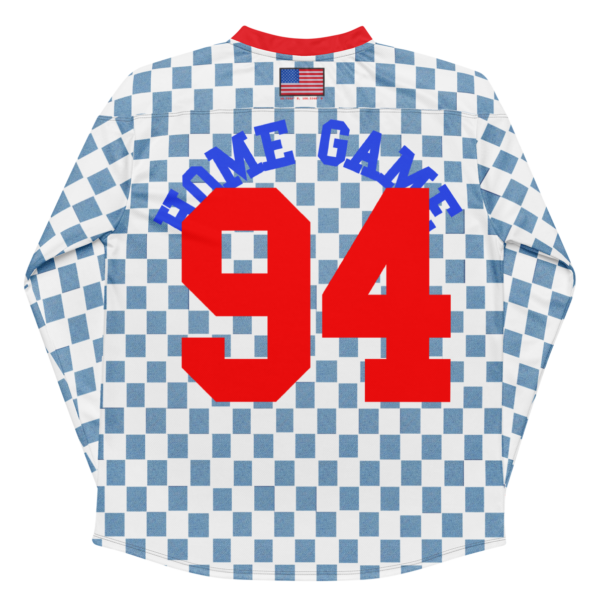 Checker Retro USA Hockey Jersey