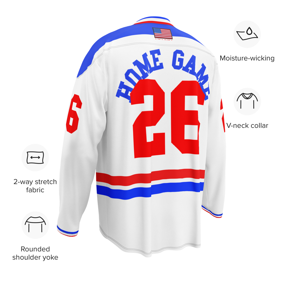 Olympic USA 2026 Hockey Jersey