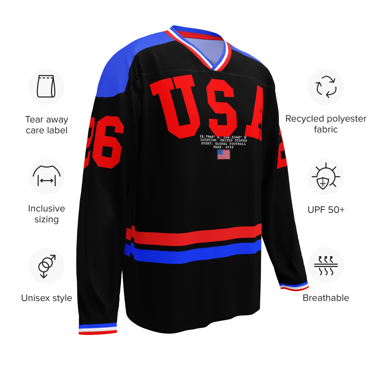 Olympic USA 2026 Hockey Jersey