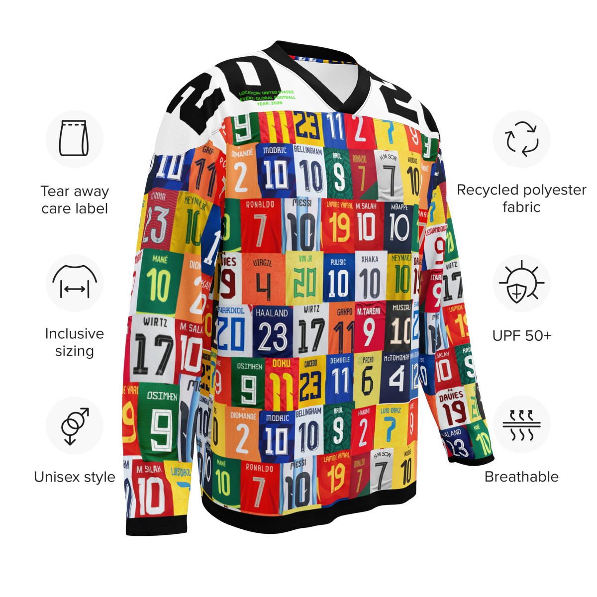 Players Jersey Long Sleeve
