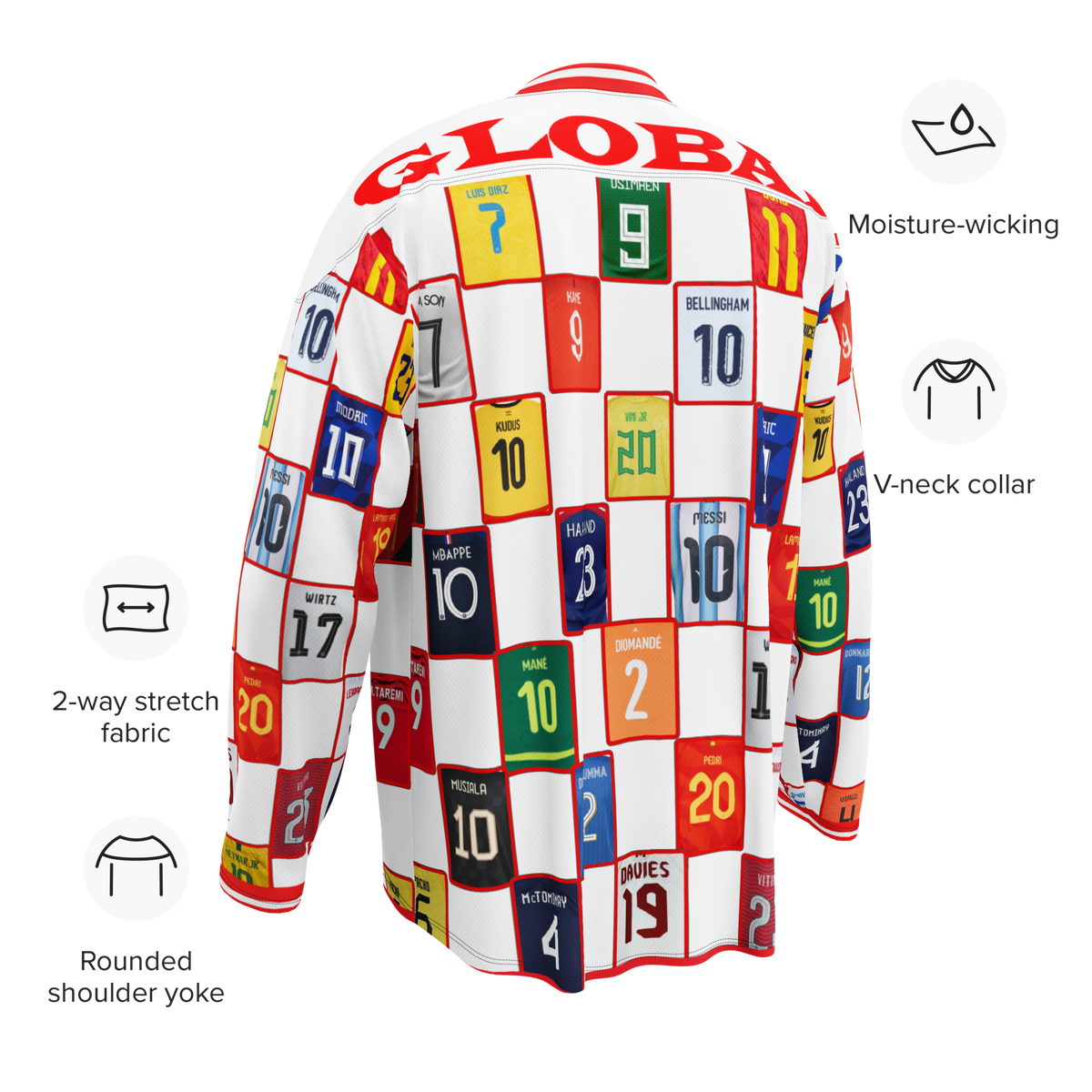 Players Jersey Long Sleeve