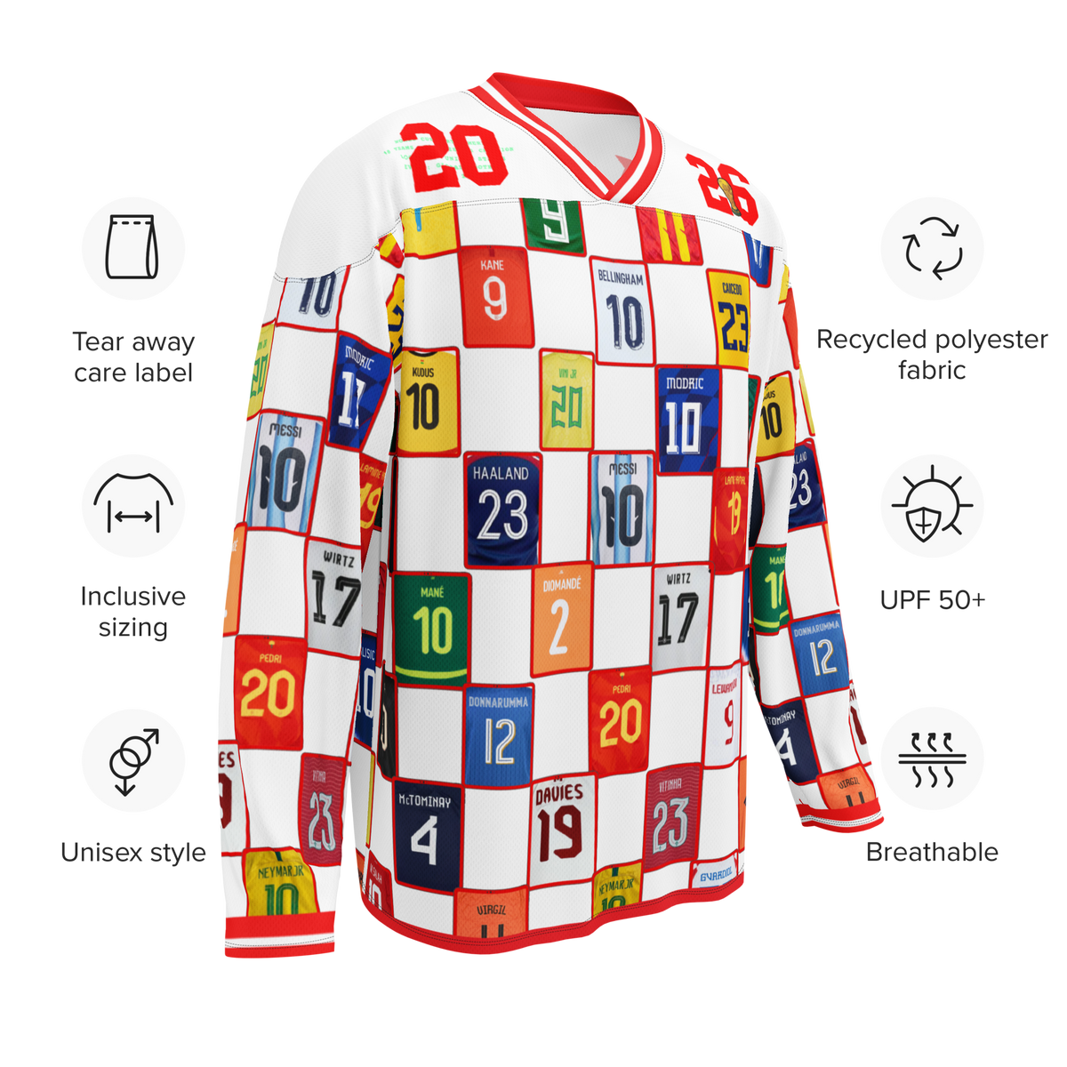 Players Jersey Long Sleeve
