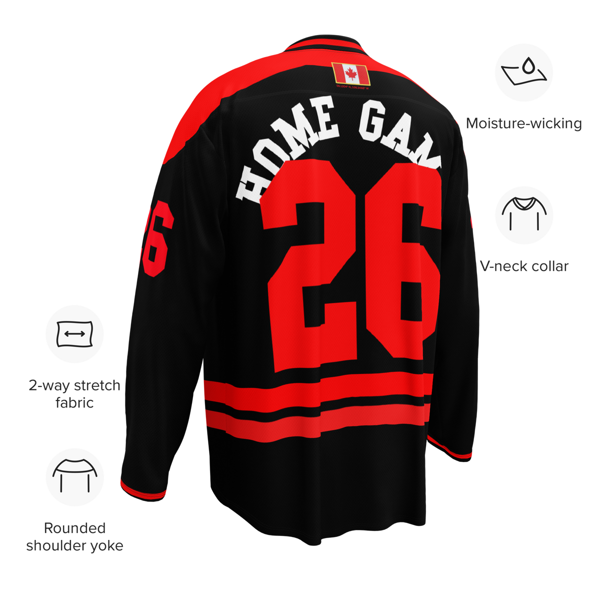 Olympic Canada 2026 Hockey Jersey