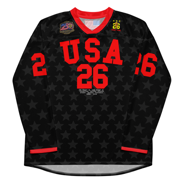 USA Black Stars Long Sleeve Jersey
