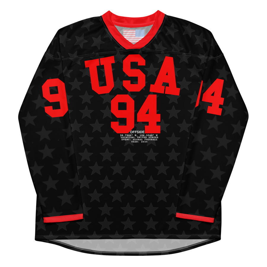 USA Black Stars Long Sleeve Jersey