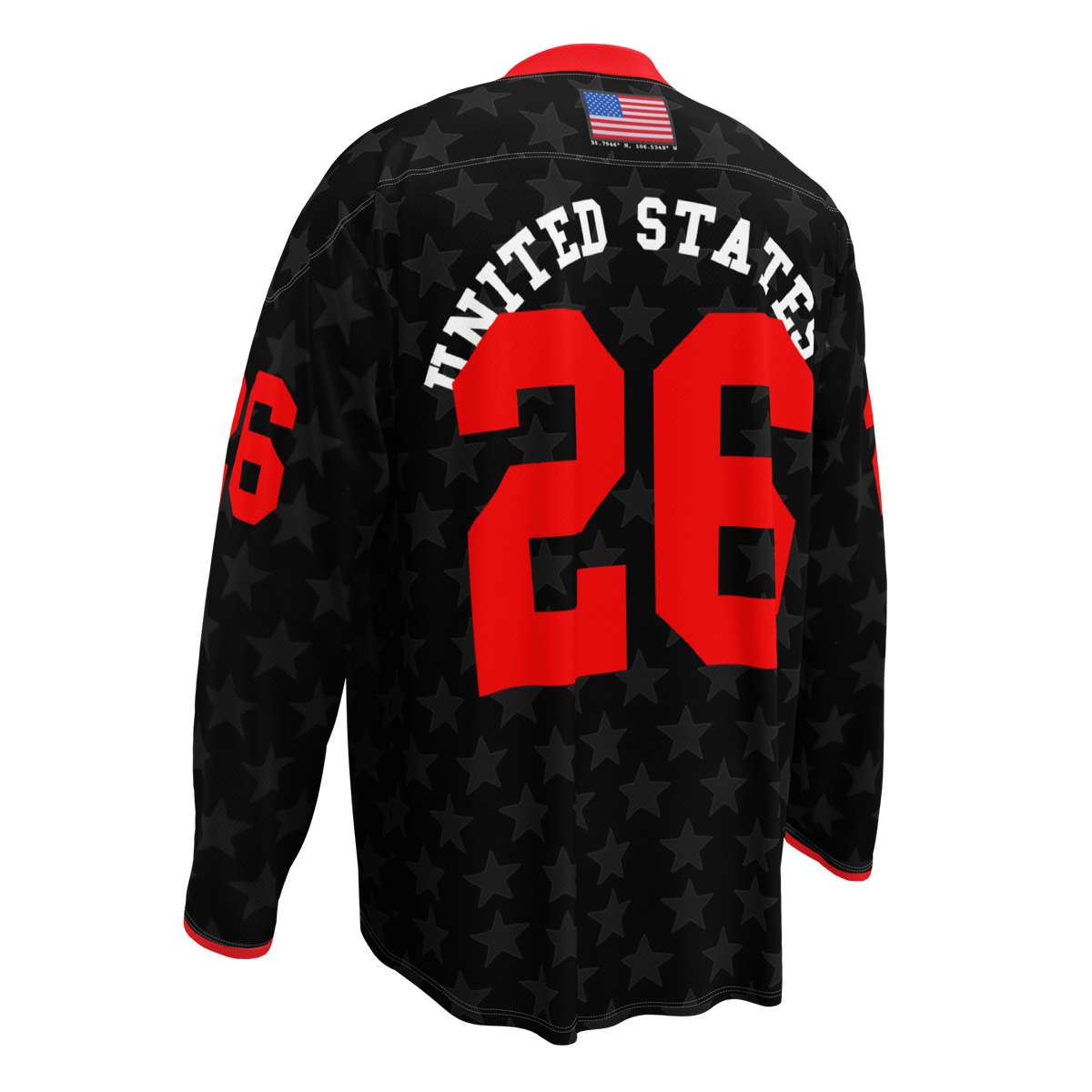USA Black Stars Long Sleeve Jersey