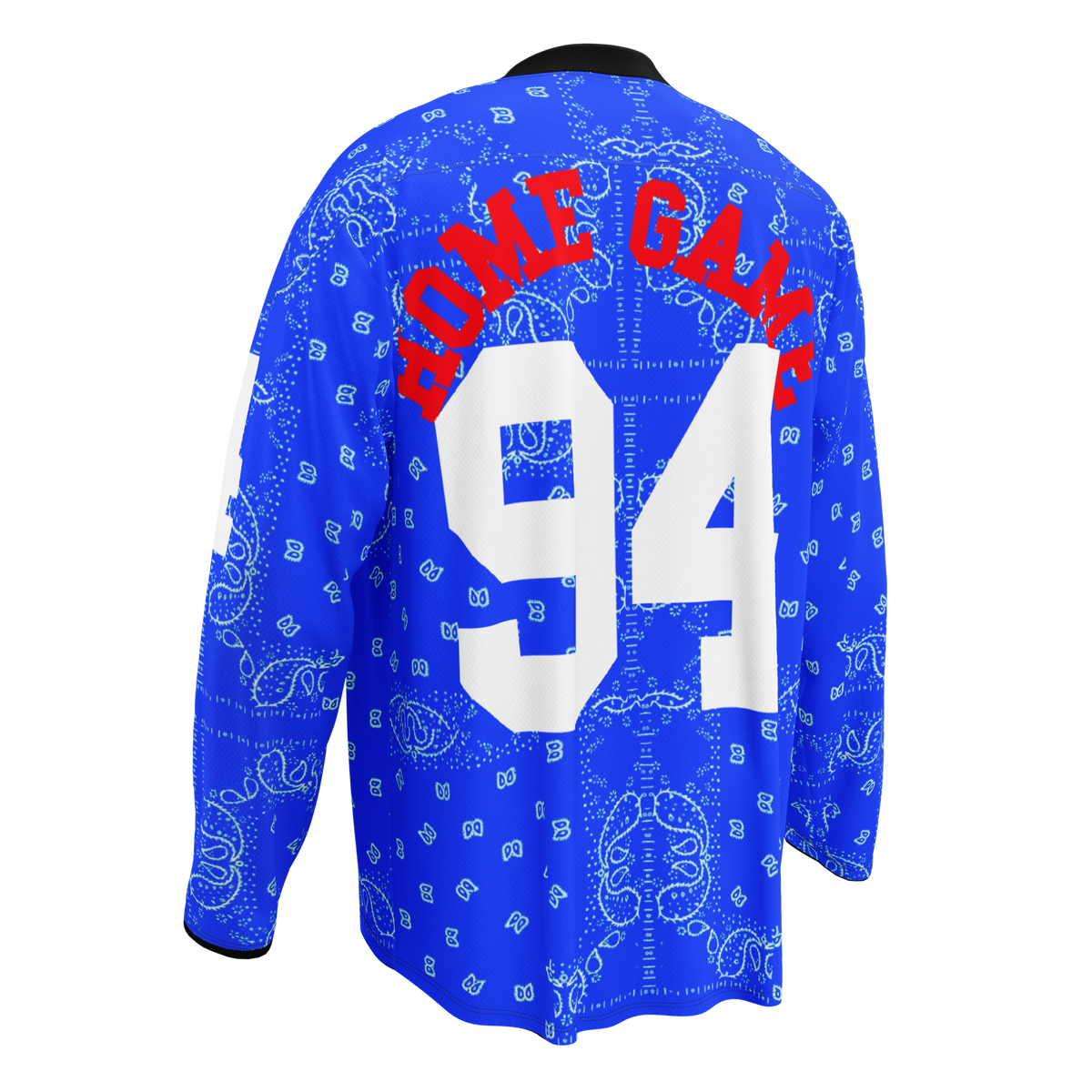 USA Paisley Red Long Sleeve Jersey