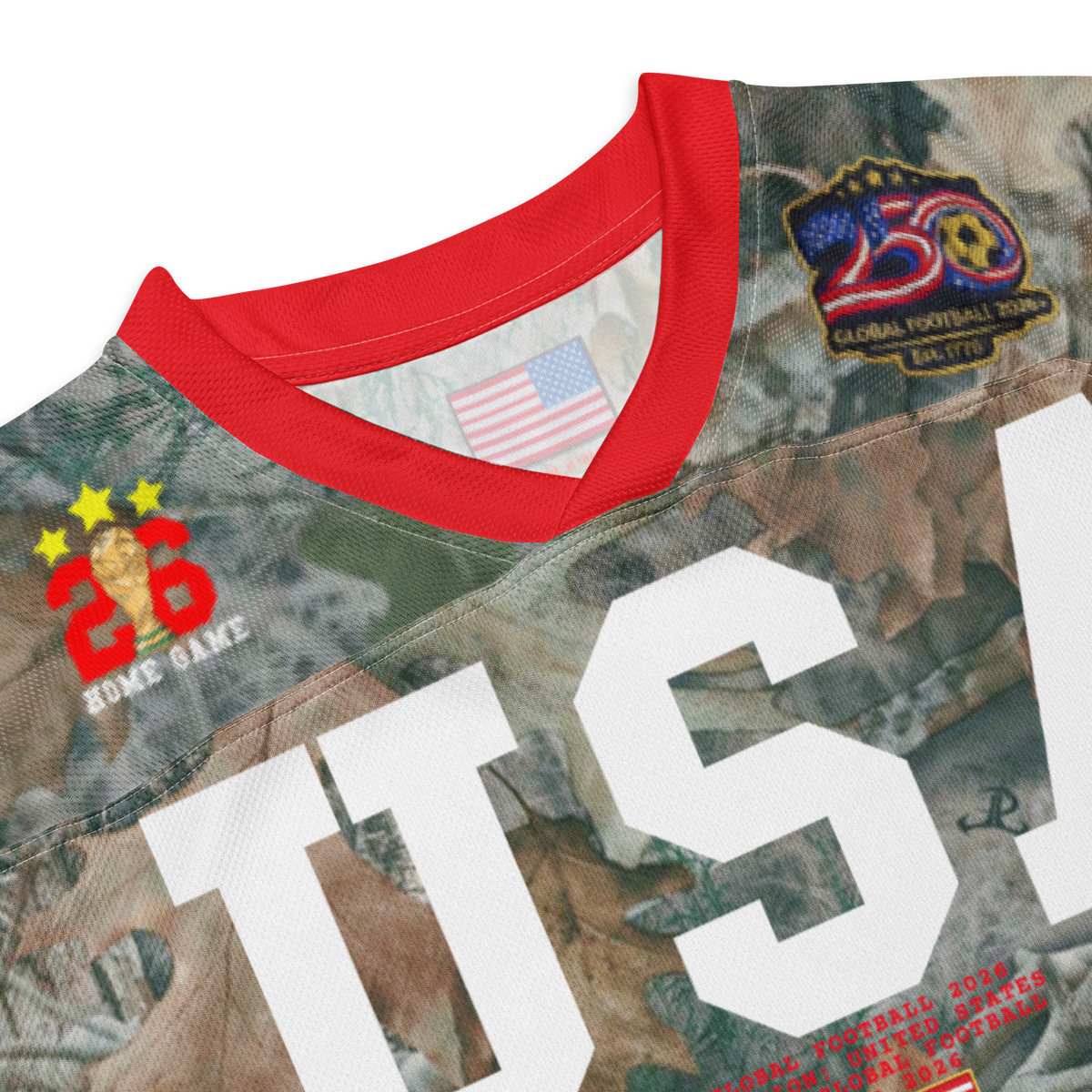 USA Camo Long Sleeve Jersey