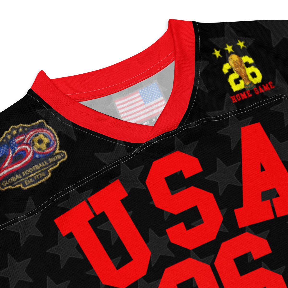 USA Black Stars Long Sleeve Jersey