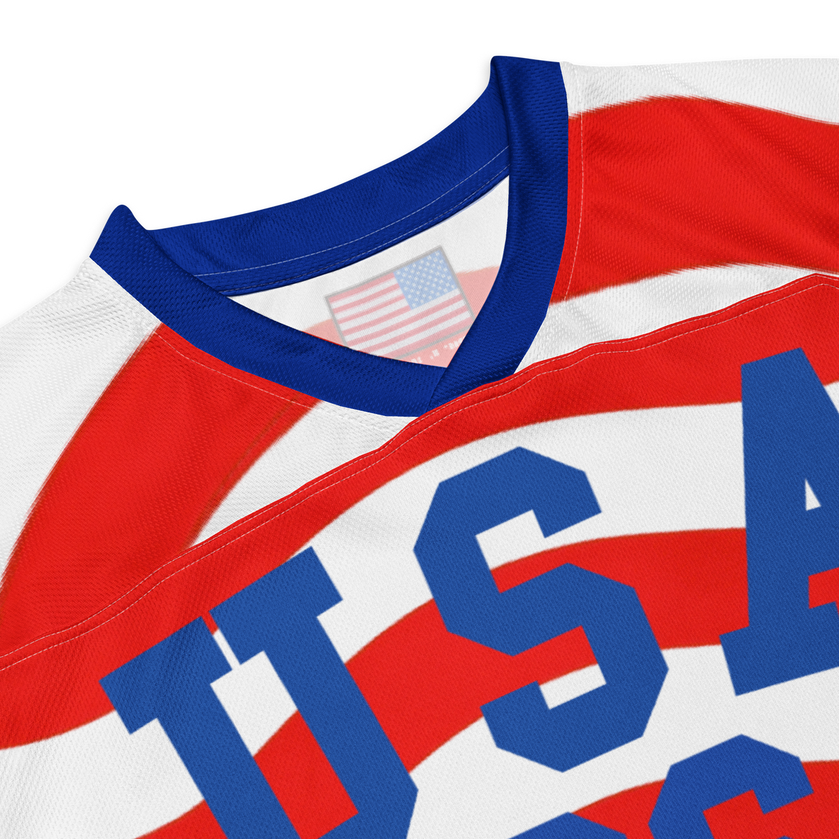 USA Stripes Hockey Jersey