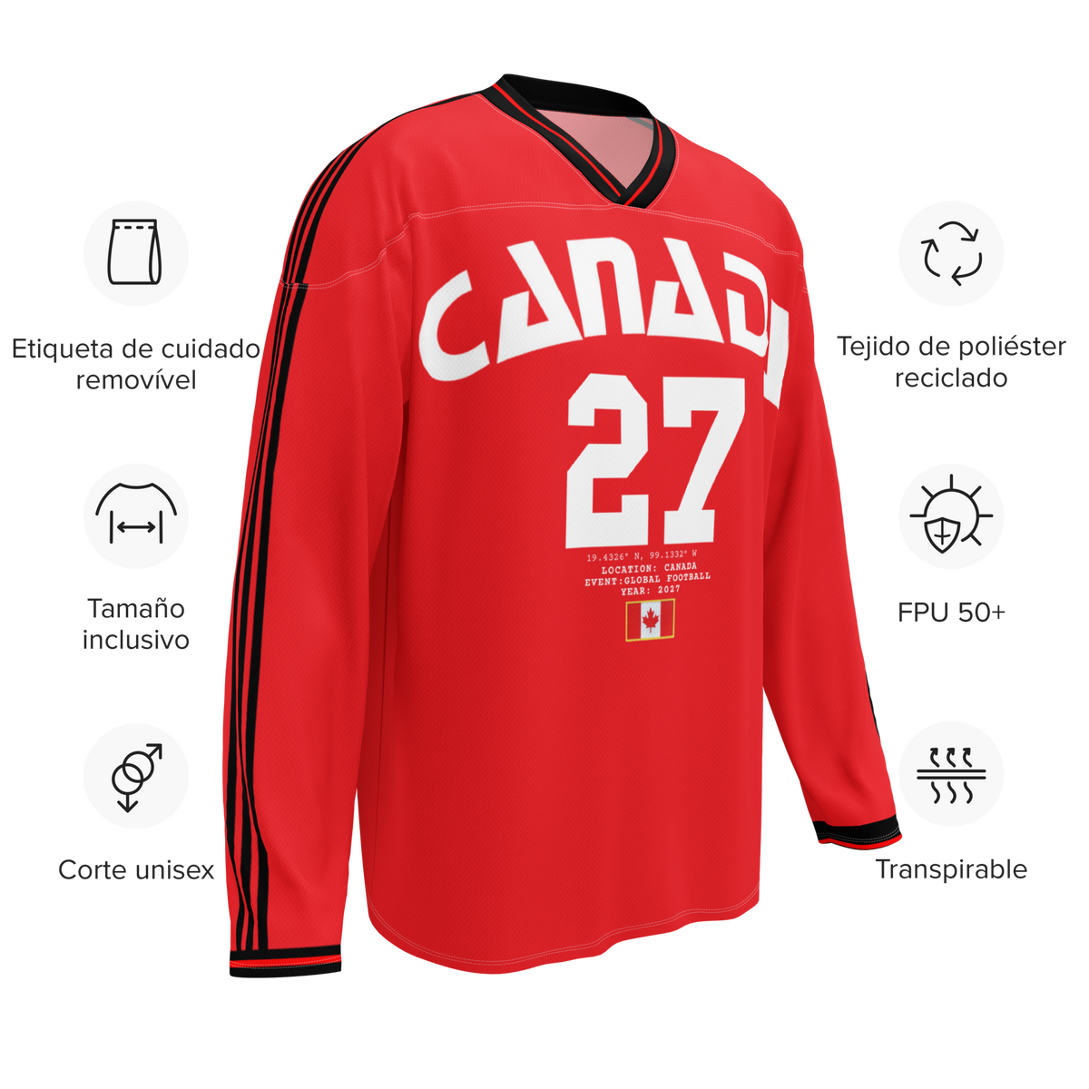 Canada Classic Hockey Jersey