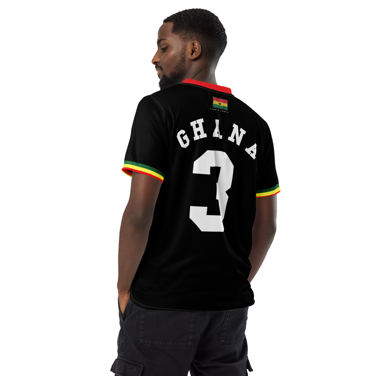 Ghana Retro Soccer Jersey
