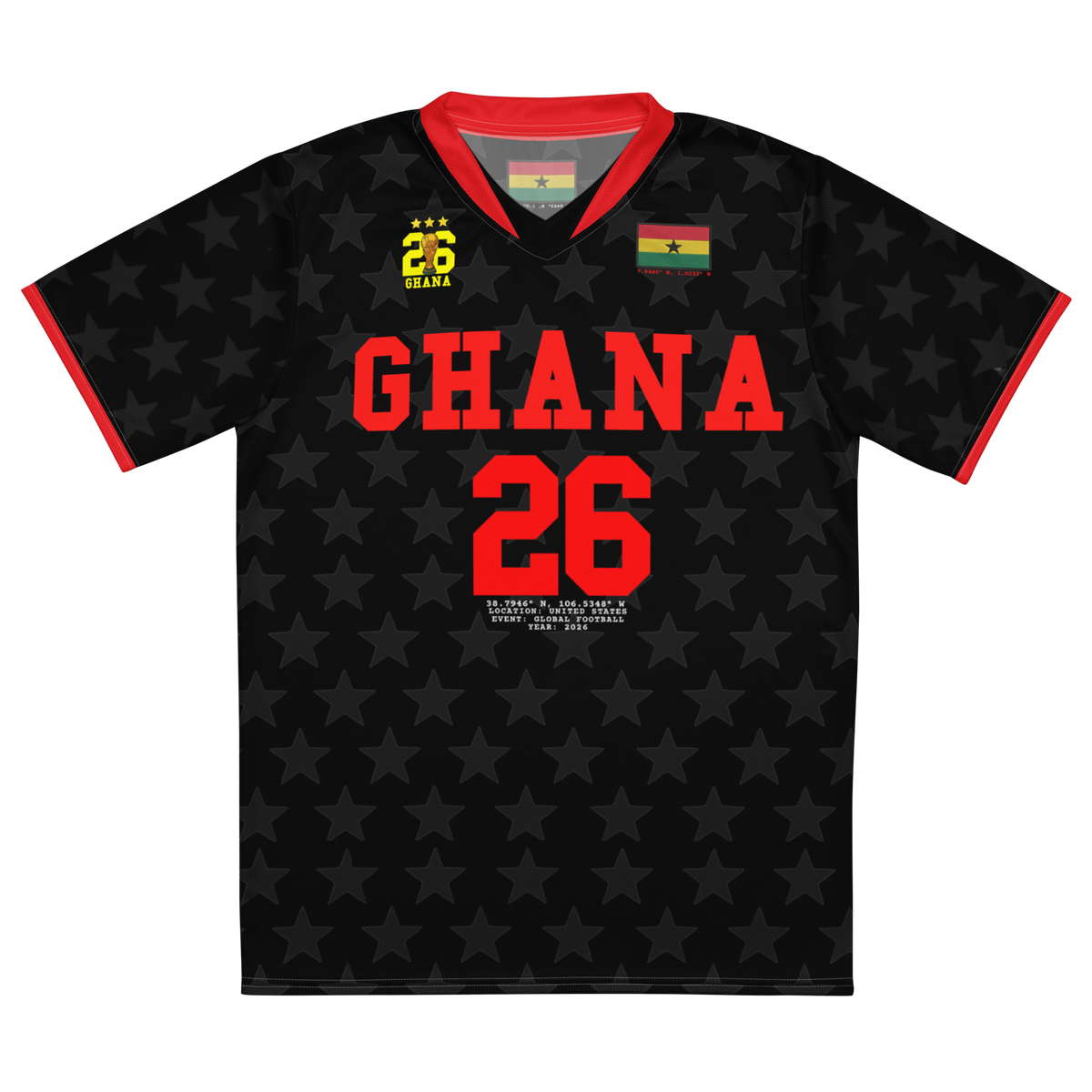 Ghana Black Stars Soccer Jersey