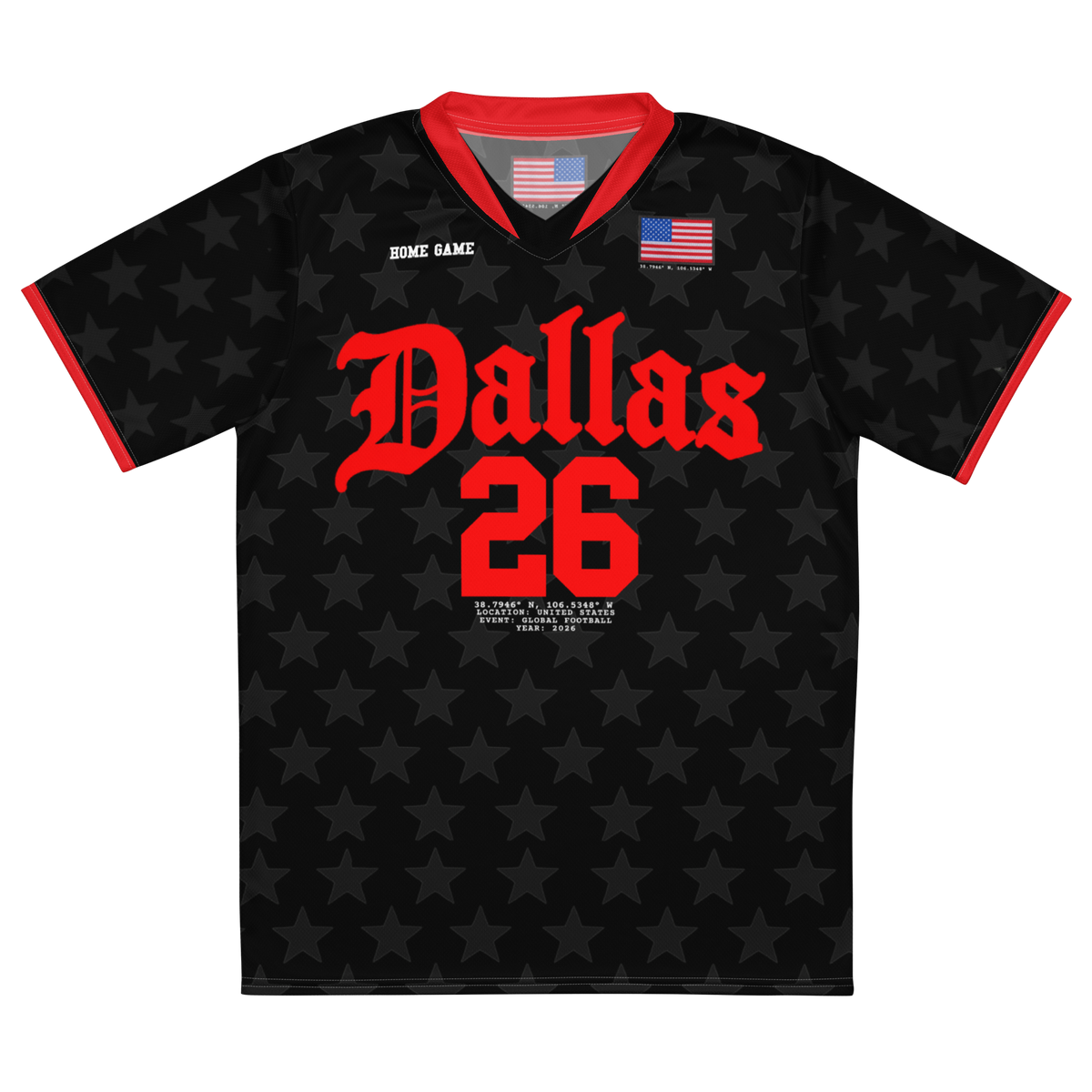 Dallas Home Game Soccer Jersey