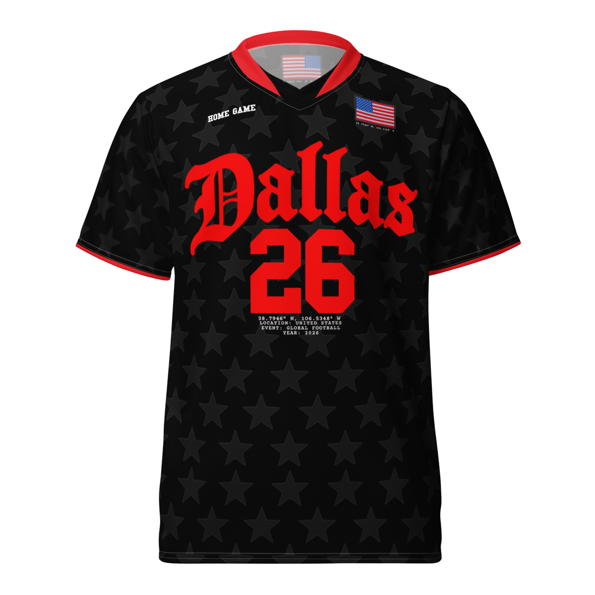 Dallas Home Game Soccer Jersey