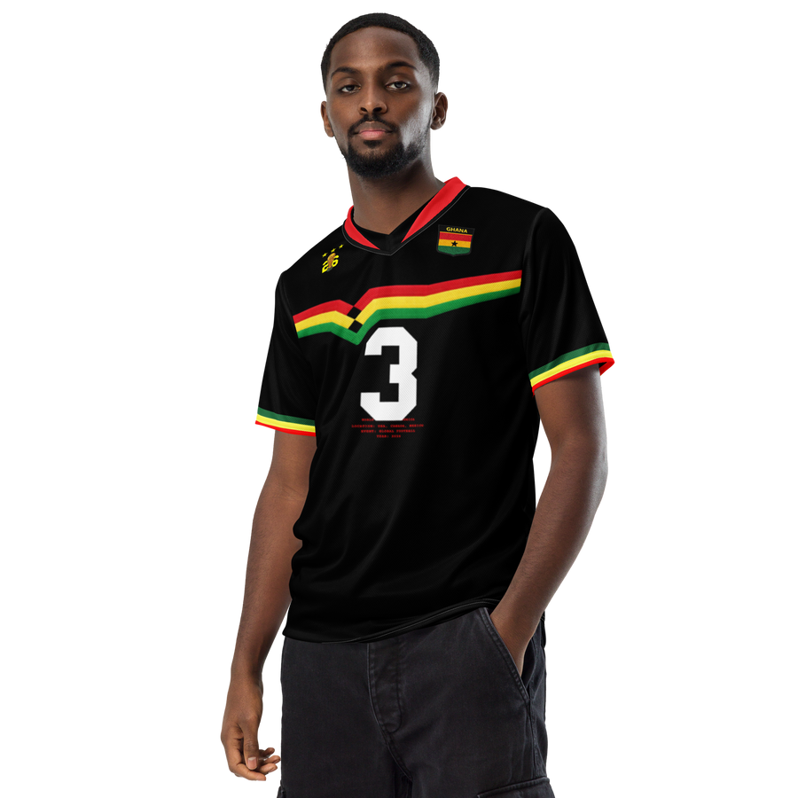 Ghana Retro Soccer Jersey