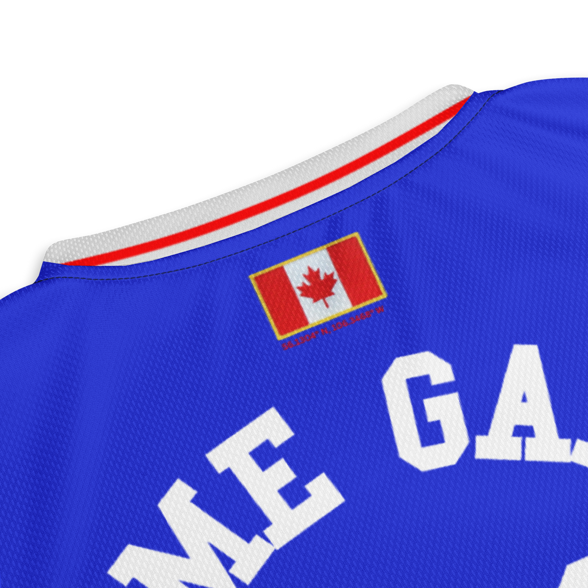 Canada Blue Soccer Jersey