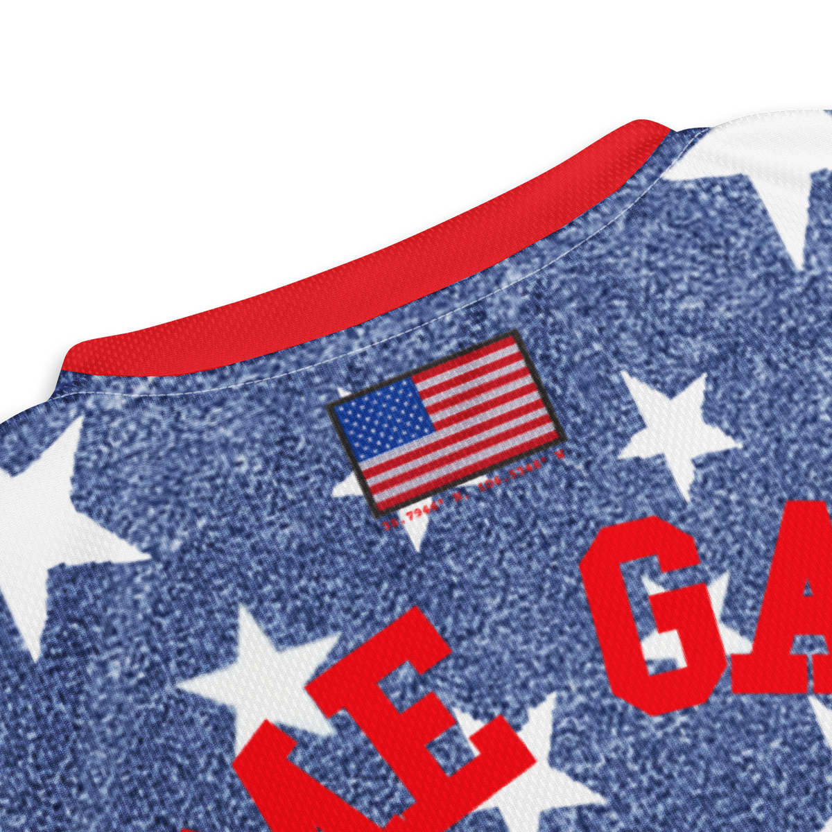 USA Denim Stars Soccer Jersey