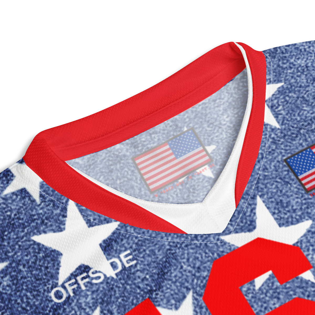 USA Denim Stars Soccer Jersey
