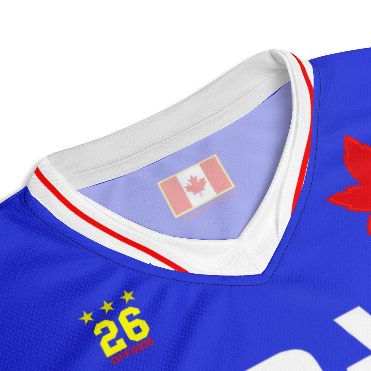Canada Blue Soccer Jersey