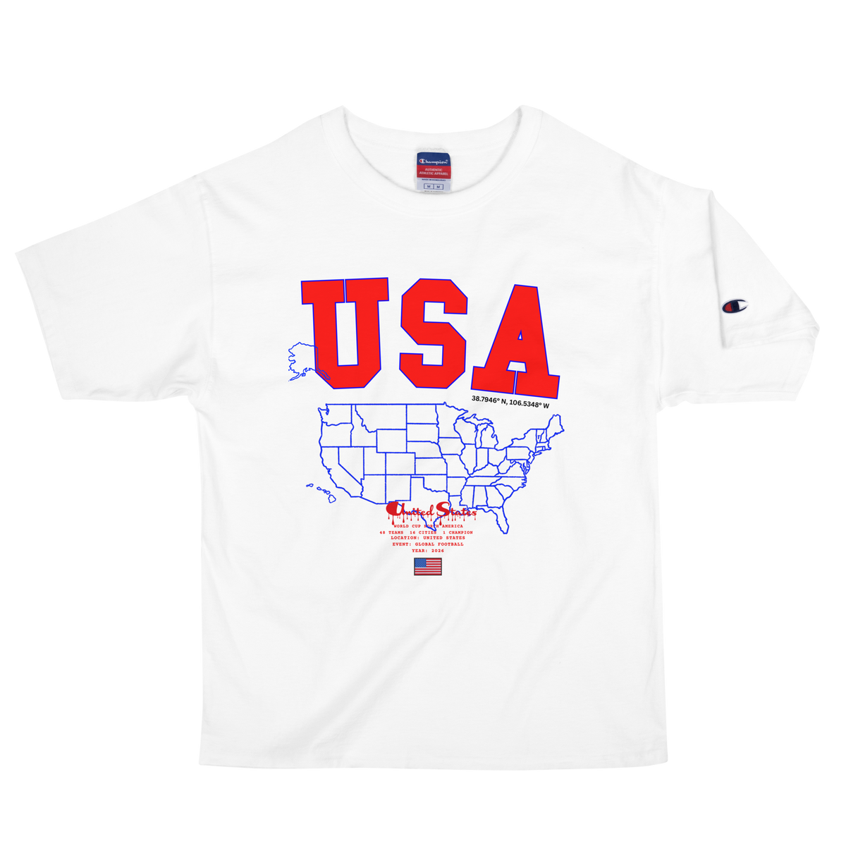 Champion USA Graphic Tee