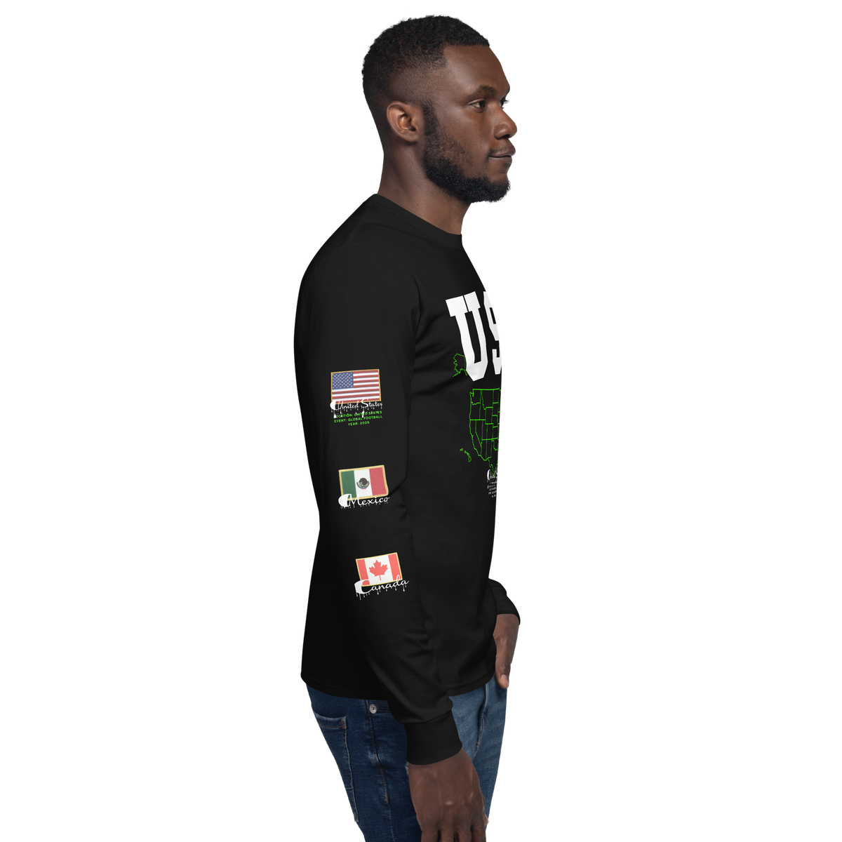 USA Champion Flag Long Sleeve