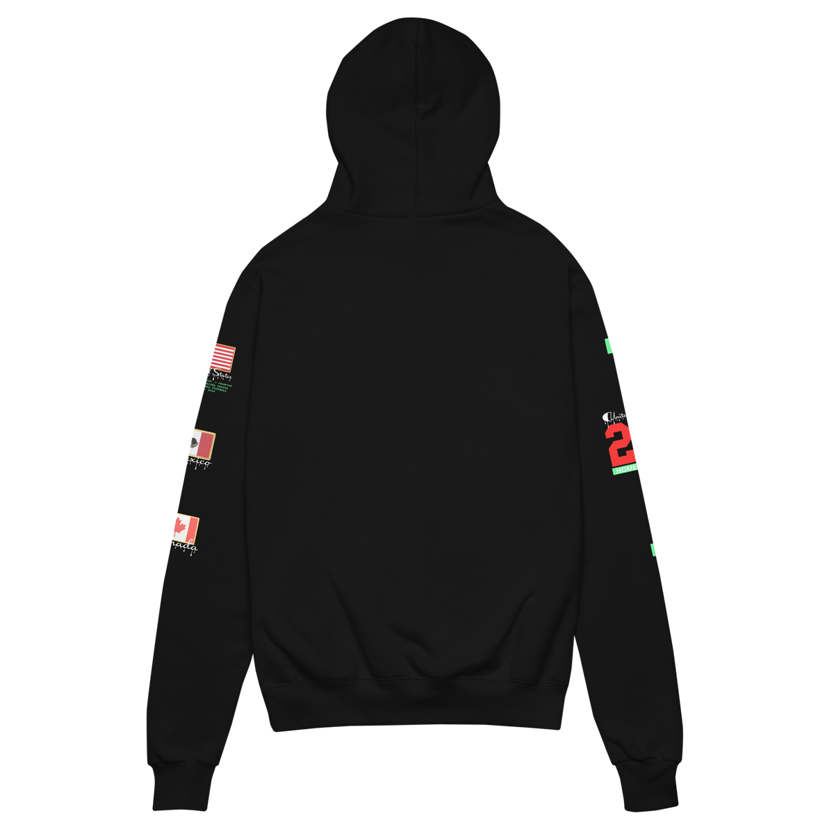 USA Champion Flag Hoodie