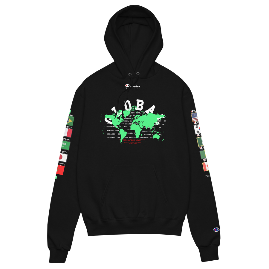 Global Football Champion Flag Hoodie