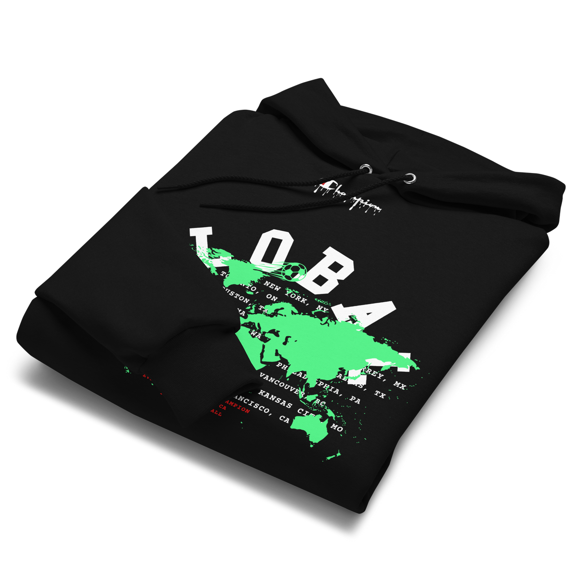 Global Football Champion Flag Hoodie