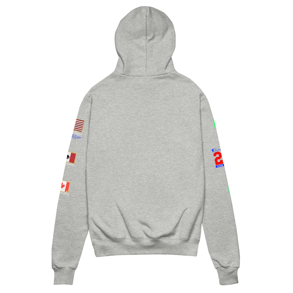 USA Champion Flag Hoodie